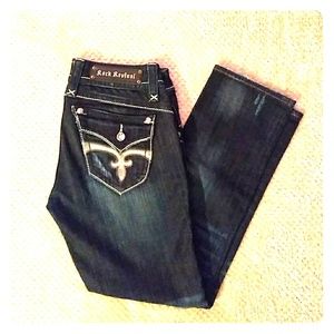 ✨NEW! ✴️Rock Revival✴️ Stephanie Easy Capri✨